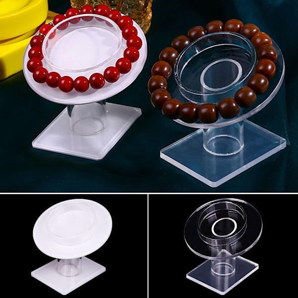 Armband Display Rack Organizer Stativ TRANSPARENT Transparent