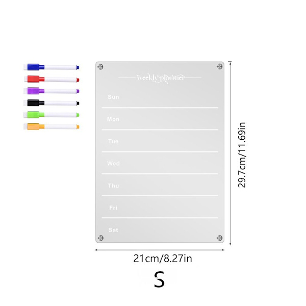 7 st Magnet Week Calendar Magnetic Refrigerator Sticker 51 51 51