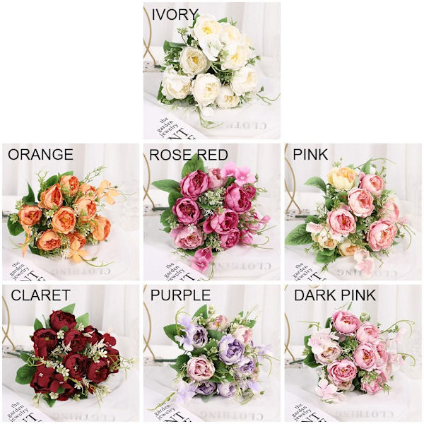 Kunstige blomster Fake Flower PINK pink