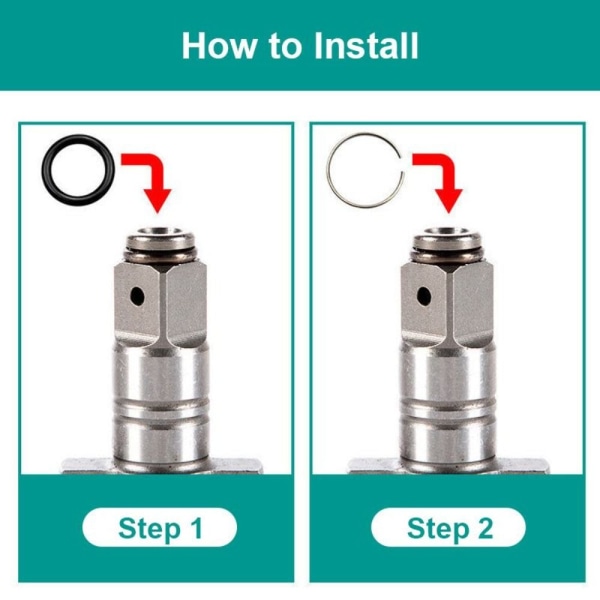 1/2" Kiinnitysrengas O-rengas Clip Ring