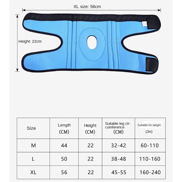 Knäskydd Knäskydd BLÅ XL blue XL