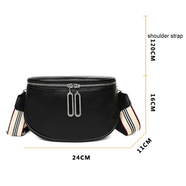 Sadelväska Crossbody Handväskor SVART black