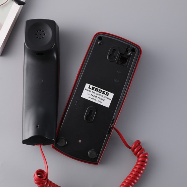 Langallinen puhelinluuri Puhelin PUNAINEN Red