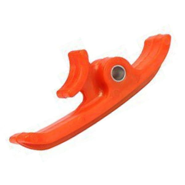 Motorcykel Chain Slider Flat Fork Gliding Guide ORANGE orange
