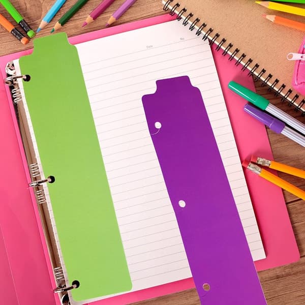 Binder Divider Bokmerke Index Dividers