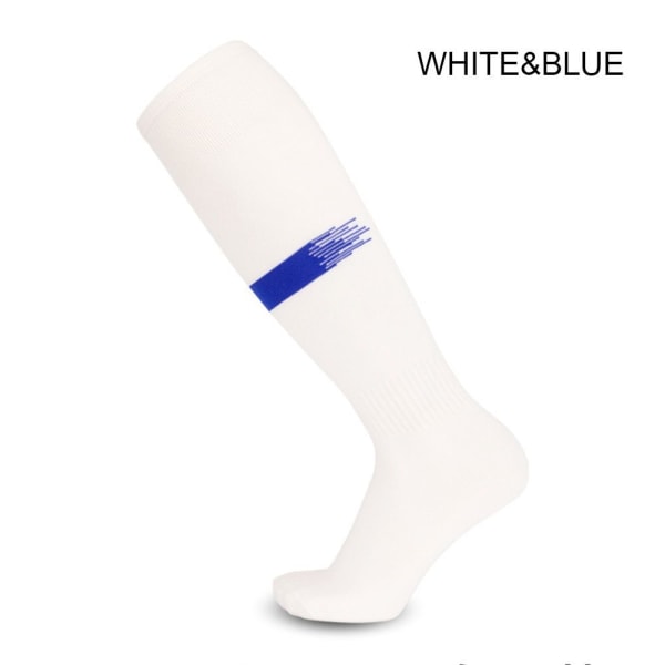 Fotbollsstrumpor Basketstrumpor VIT&BLÅ white&blue