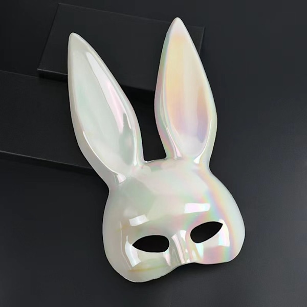 Cosplay Mask Face Cover VALKOINEN white
