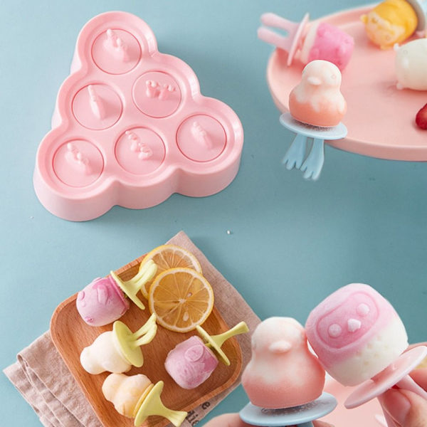 Silikone Popsicle Forme DIY Ice Pop Forme Hjemmelavet GRØN Green