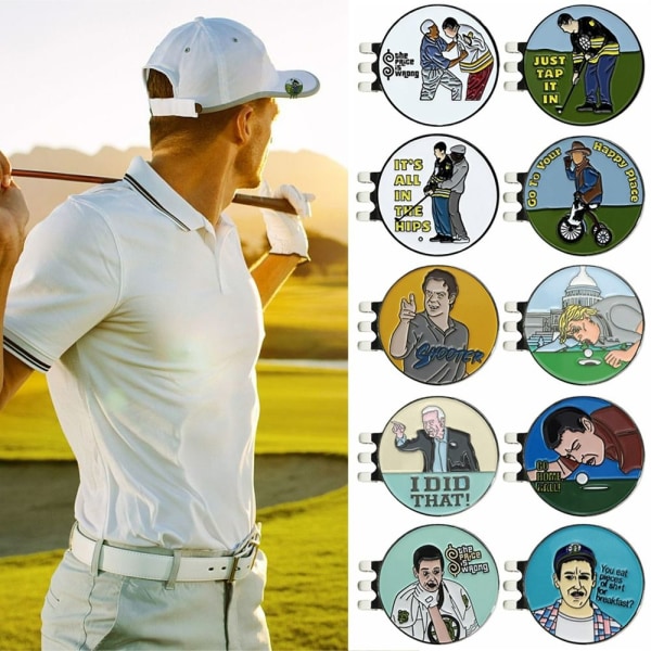 Golfbold Marker Golf Hat Clip B B B