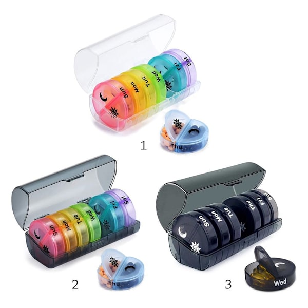 Pill Box förvaringsbox 3 3