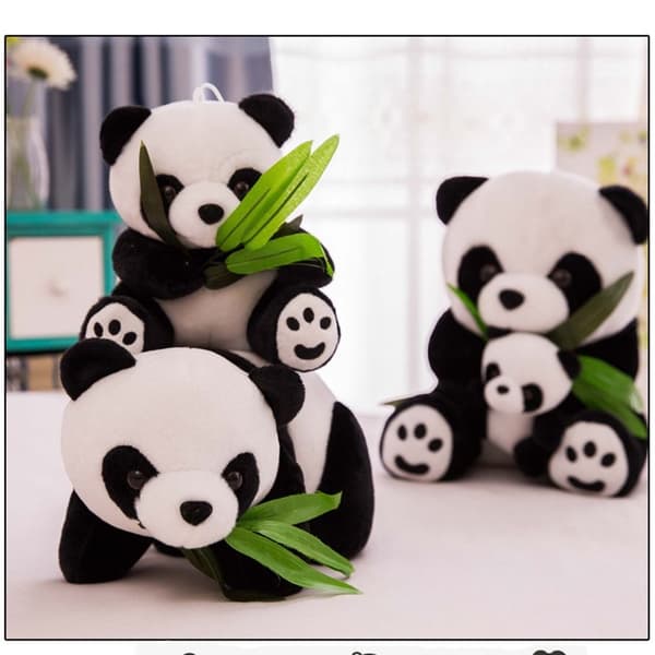 Plys Panda Udstoppede Dyr 40CM SIDENDE 40cmSitting