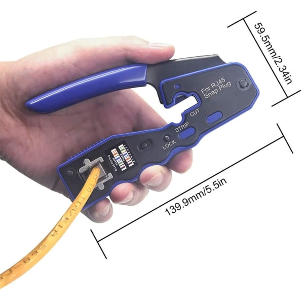 Tang Crimp Tool RJ45 Pass Through