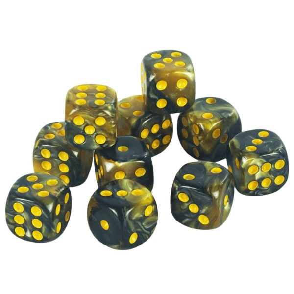 10 kpl / set DND Dice Polyhedral Dice STYLE 2 STYLE 2 Style 2