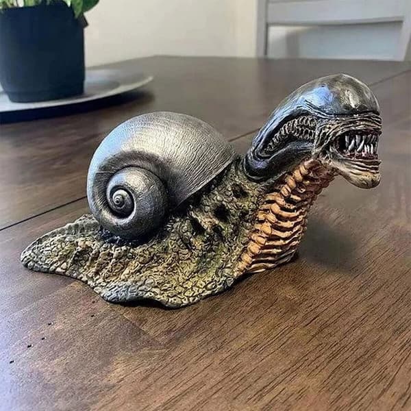 Aliens Snegl Statue Figur Statuer Model 02 02