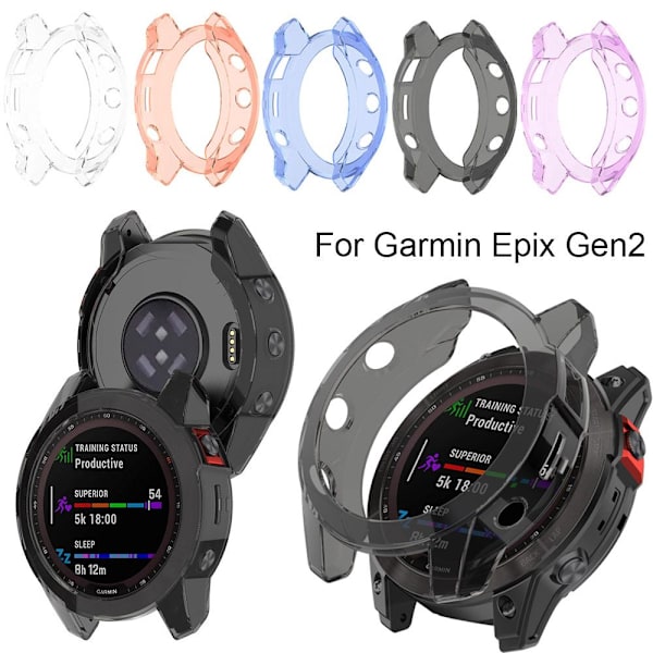 CASE -fodral för Garmin Epix Gen2 SVART black