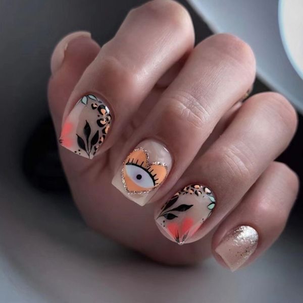 Tekokynnet Fake Nails -kynsikärjet W727