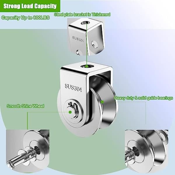 2stk Pulley Pulley Block Pulley system