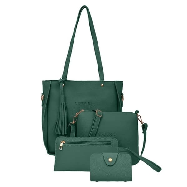 4st/ set Crossbody-väskor Damväska Set GRÖN green