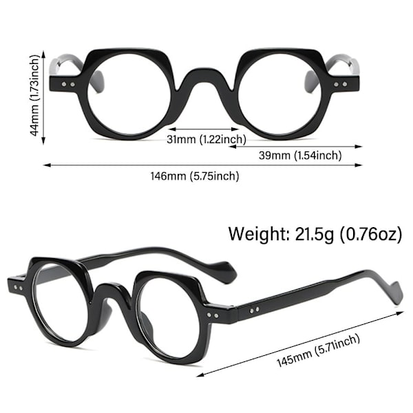 Sinistä valoa estävät lasit Non-Reseptilasit CLEAR GRAY Clear Gray
