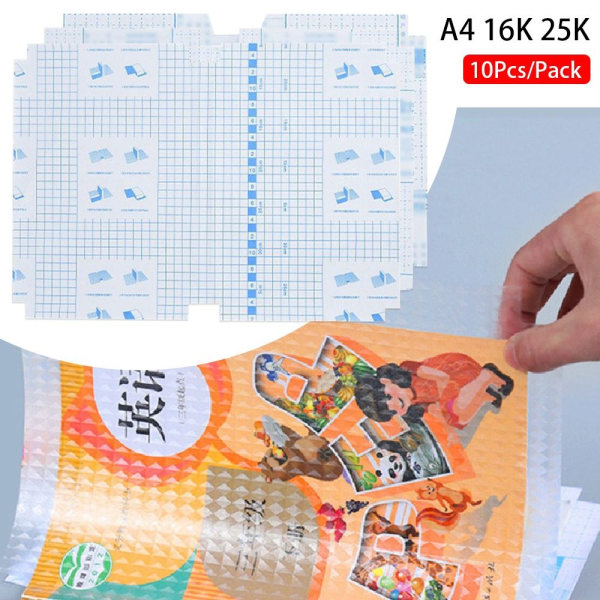10Ark/Pakke Bokomslag Slipcases LARGE A4 LARGE A4 Large A4