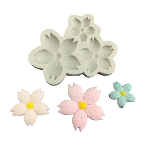 2stk Kirsebærform Fondantform Gipsmodell 2pcs