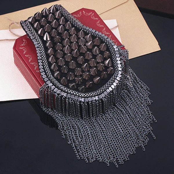 Tofs Epaulett Brosch SVART STYLE 2 STYLE 2 Black Style 2-Style 2