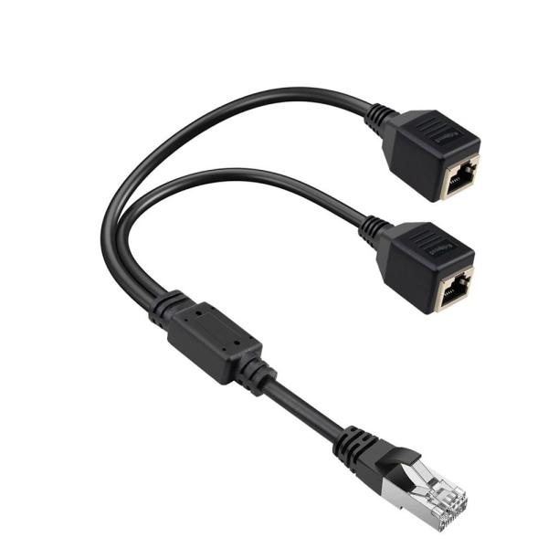 Ethernet Splitter Rj45 Splitter Ethernet Socket Adapter