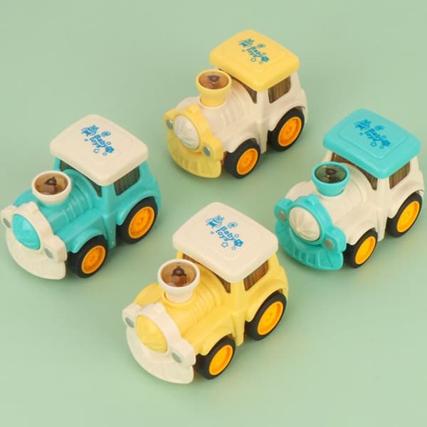 Mini inertial billegetøjsbil model GUL yellow