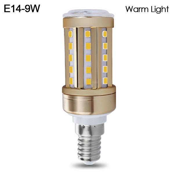 LED-polttimo, ei välkkymistä E14-9WWARM LIGHT LÄMMIÄ VALO E14-9WWarm Light