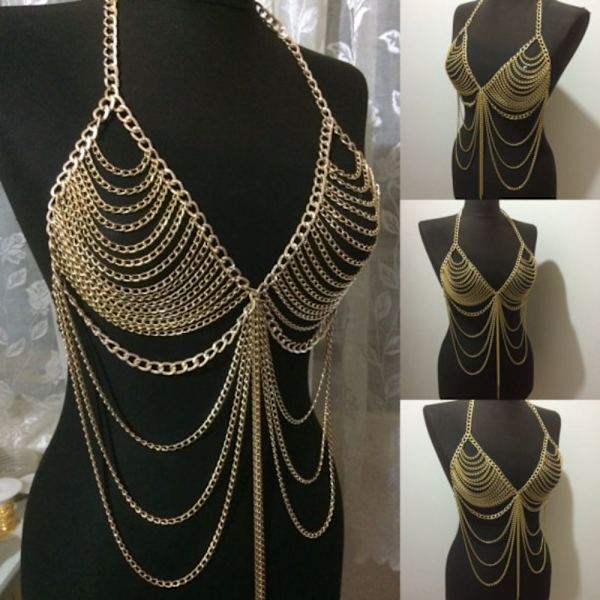 Dusk Body Chain BH Chain GULL Gold