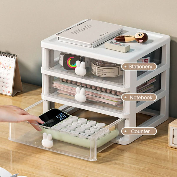 Desktop Organizer Kosmetik Opbevaringsetui 04 04 04