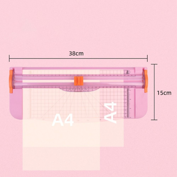 A4 papirkutter Fotokutter HVIT White