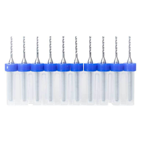 10 kpl kiinteää volframikarbidiporanterää 0,4 mm 0.4mm