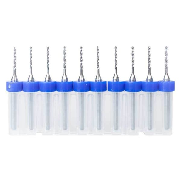 10st solida volframkarbidborrar 0,3MM 0.3mm