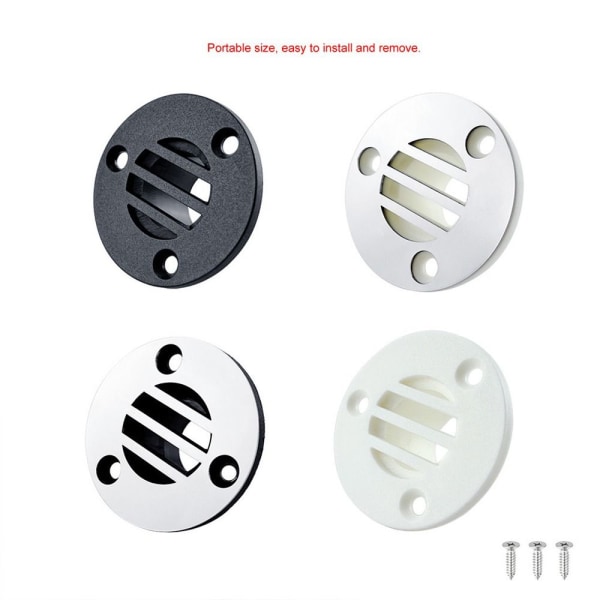 2kpl Nylon Compact 22mm tai 25mm VALKOINEN 22MM COVER KANSSA White 22mmWith Cover-With Cover
