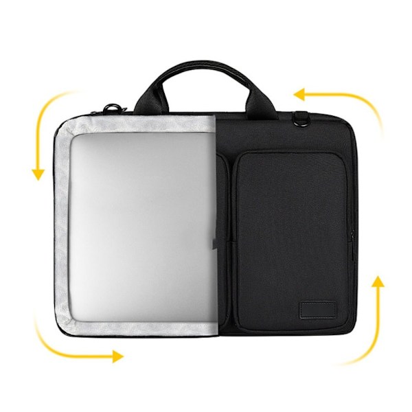 Laptoptaske Computertaske SORT 15,6 TOMMER 15,6 TOMMER black 15.6 inch-15.6 inch