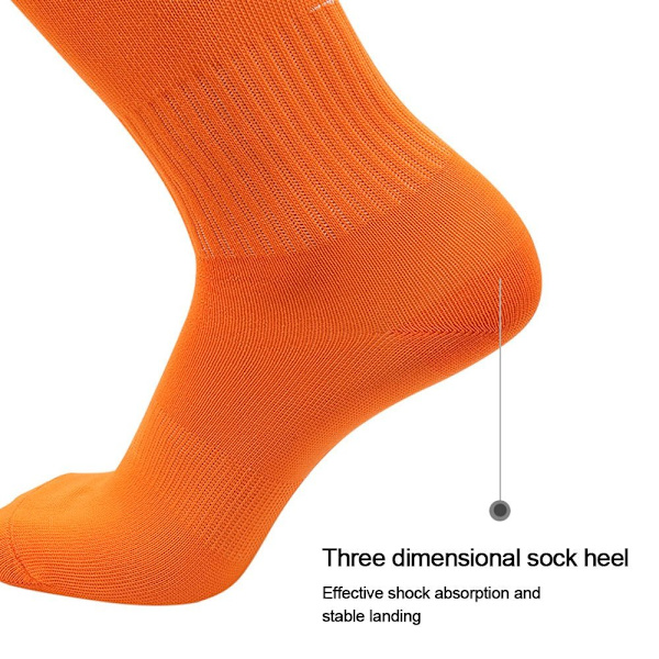 Fotbollsstrumpor Sportstrumpor ORANGE orange