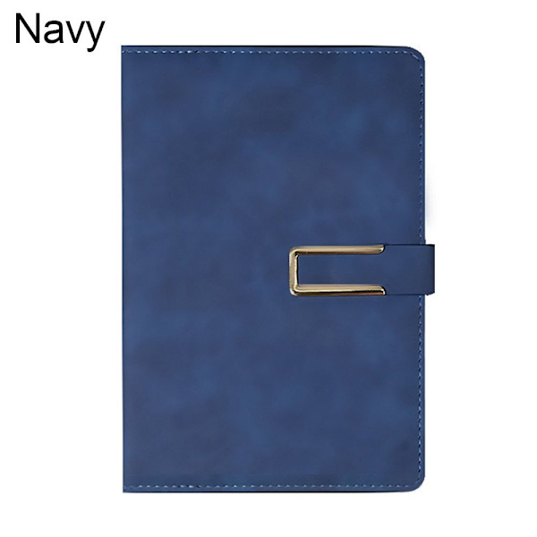 A5 Notebook Ledger Book NAVY Navy