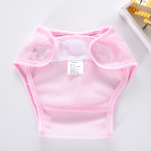 Babyvaskbar bleie Gjenbrukbar bleie PINK M PINK M