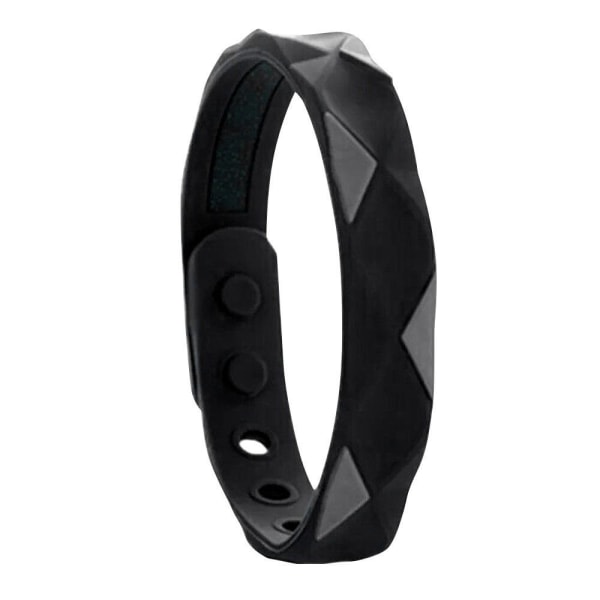 Antistatisk armbånd Silikonarmbånd SVART Black
