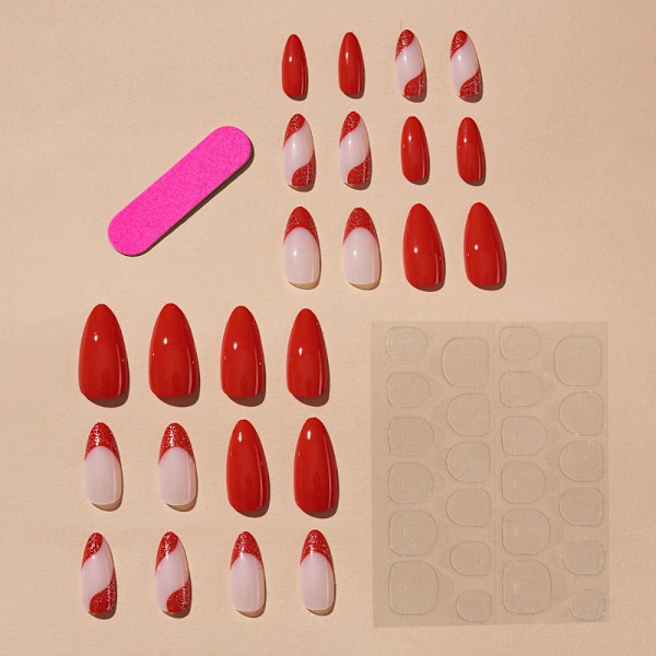 Almond Fake Nails False Nail 4 4 4