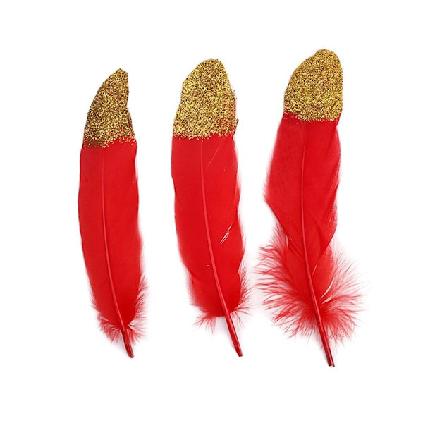 20 STK Feathers Trims Festdekoration 4 4 4