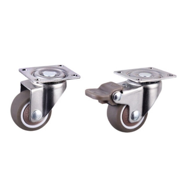 4stk Møbler Hjul Hjul Svingbare Hjul 1inch4 pcs