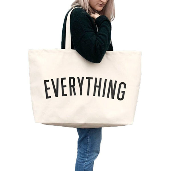 Big Tote Laukut Canvas Käsilaukut RUSKEA brown