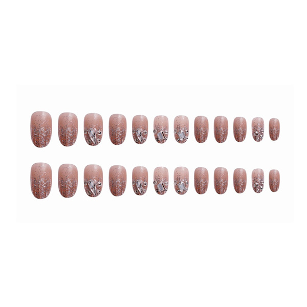 Runt huvud False Nails False Nail Z-04 Z-04 Z-04