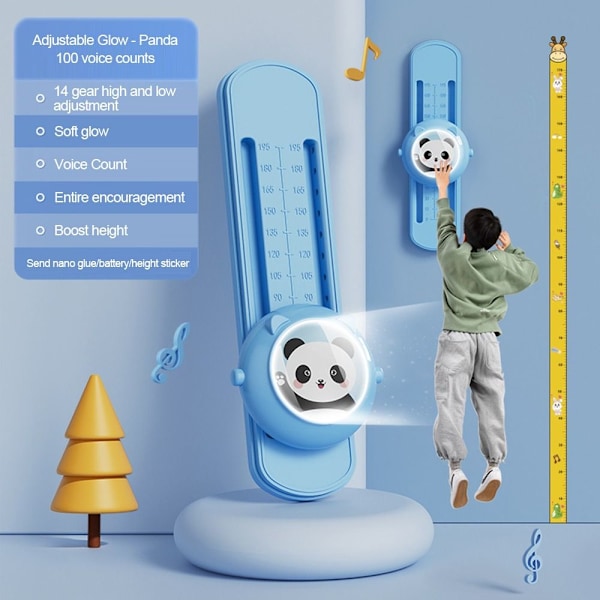 Jump Trainer Touch High Artefact Kids Touch High Jump Counter rosa