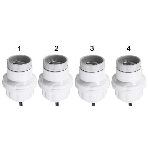 1st Keramik lampfot Lampfothållare EU PLUG EU PLUG EU Plug