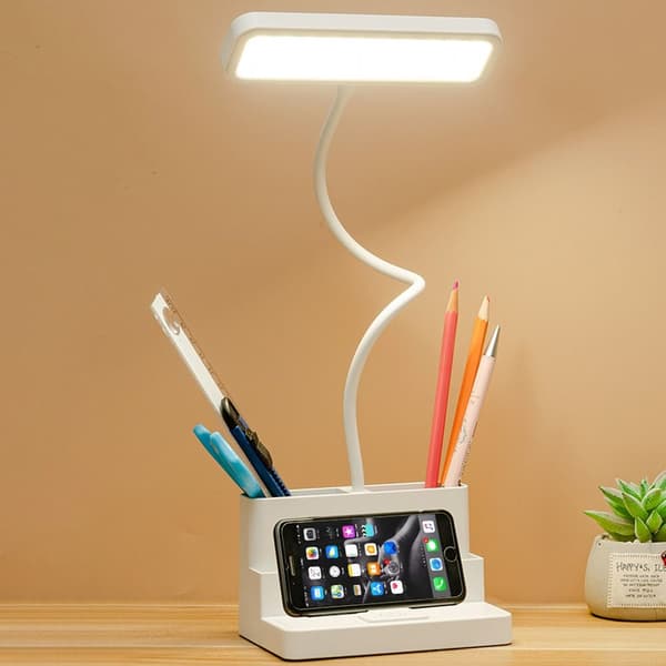 LED Bordlampe Leselys Lampe BLÅ Blue