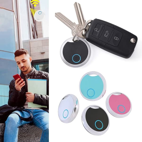 GPS Tracker Anti-tabt alarmmærke BLÅ blue