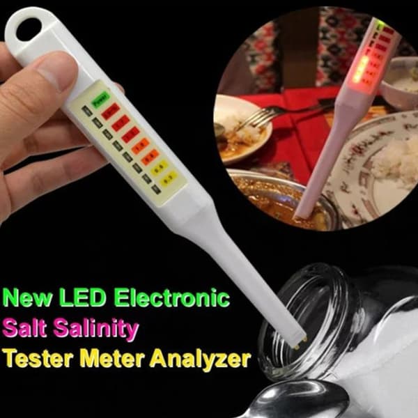Suppe Salinometer Food Salt Analyse Koncentrationsmåler
